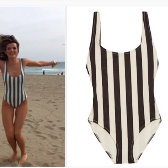solid & striped swimsuit